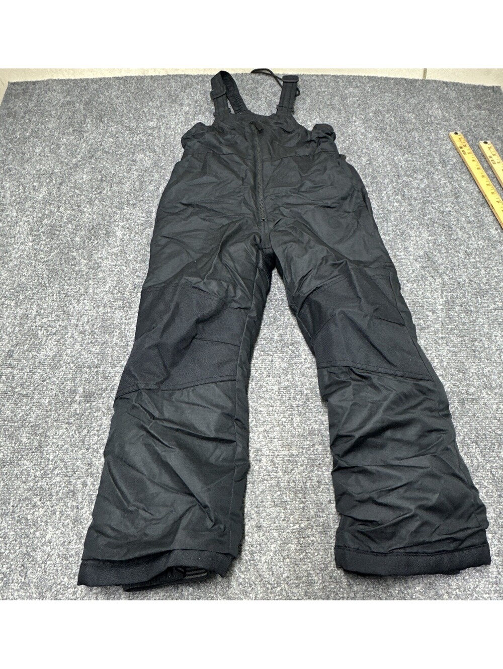 All In Motion Kids Black Snow Bibs Size Small